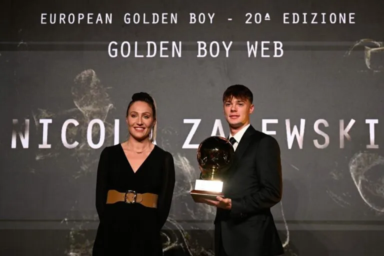 Roma wing-back Nicola Zalewski managed to snatch the Golden Boy award yesterday evening, labelling himself as the most talented under 21 player across the world.