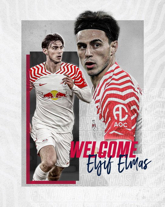 OFFICIAL: Eljif Elmas joins RB Leipzig - FootItalia.com