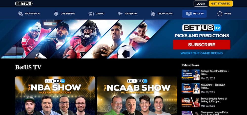 BetUS - one of the most trusted sites for sports betting in California