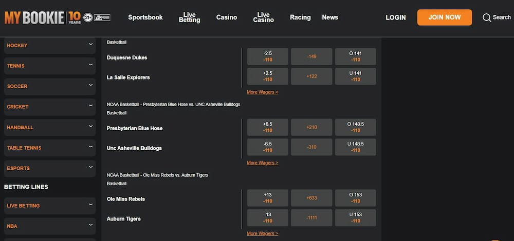 MyBookie - trusted California sportsbook